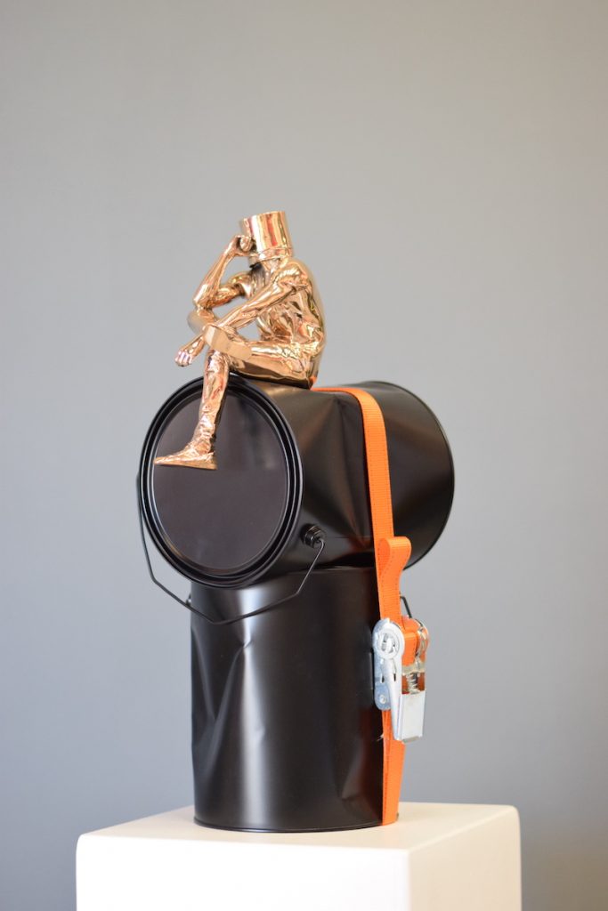 oppress seau bronze