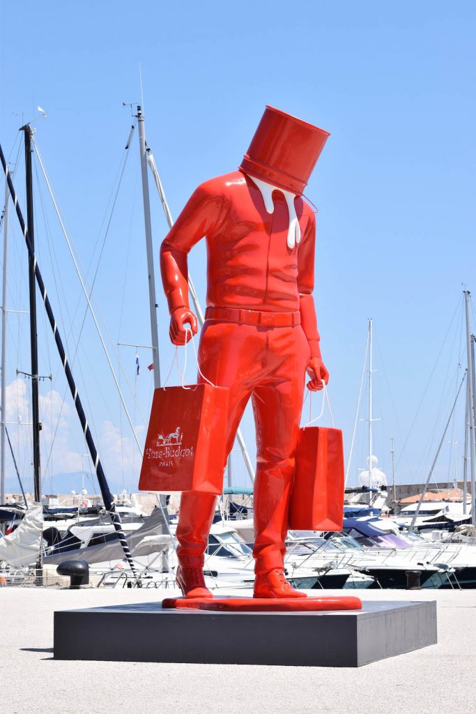 Shopping Man in Art