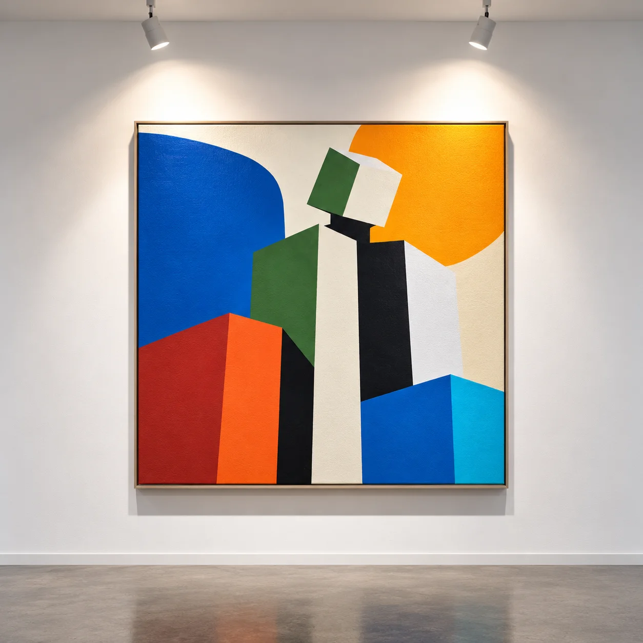 Peinture toile de l'artiste contemporain français David David