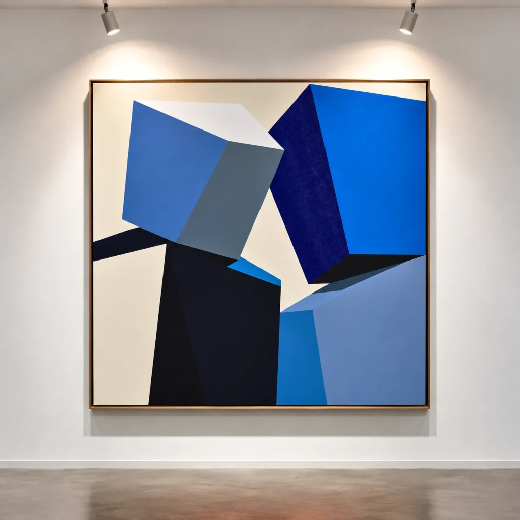 Peinture toile de l'artiste contemporain français David David